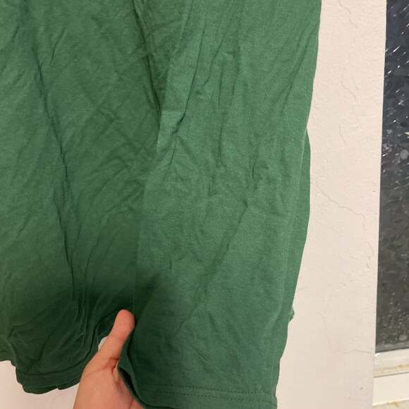 University of Miami Hurricanes Long Sleeve T-Shirt - Green \u0026 Orange Logo - Picture 3 of 6